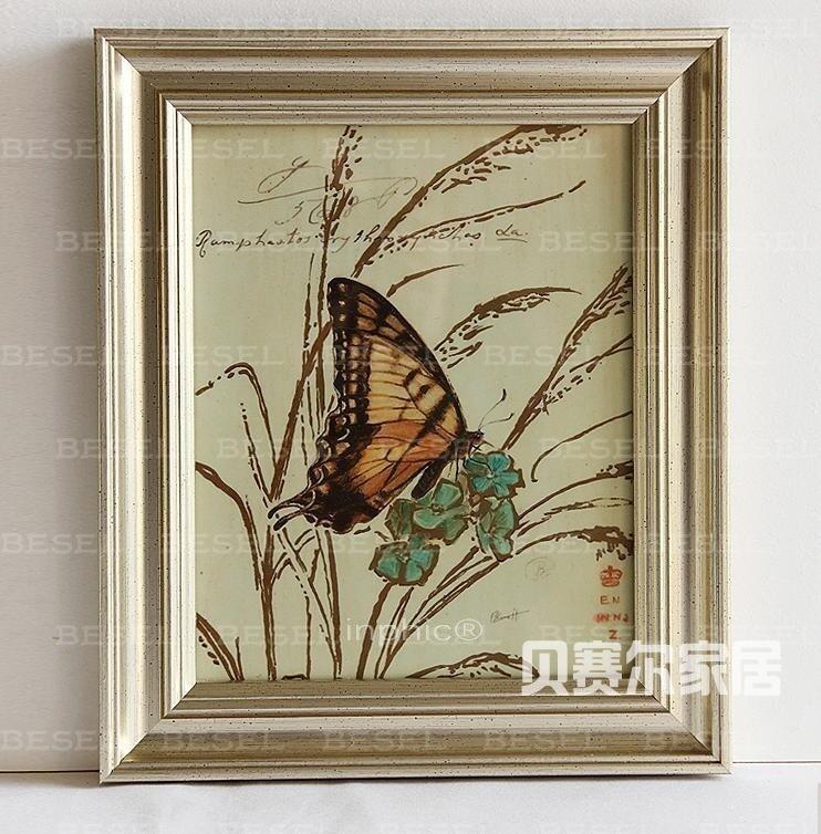 INPHIC-有框畫 花卉裝飾畫 16色可選【】F04