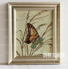 INPHIC-有框畫 花卉裝飾畫 16色可選【】F04