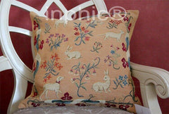 INPHIC-錦繡 方墊套 靠墊套  神秘園 橙