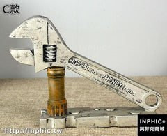 INPHIC-復古工業工具模型擺件模擬齒輪扳手道具家居酒吧咖啡廳裝飾-C款