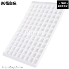 INPHIC-大冰格模具夏季做凍冰塊模具製冰盒無蓋冰格創意冰球方塊自製冰器-96格白色