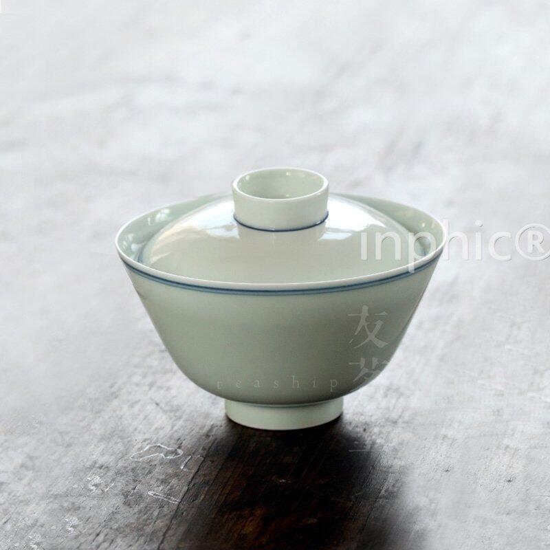 INPHIC-無由 功夫茶具 仿古青花 玄紋蓋碗