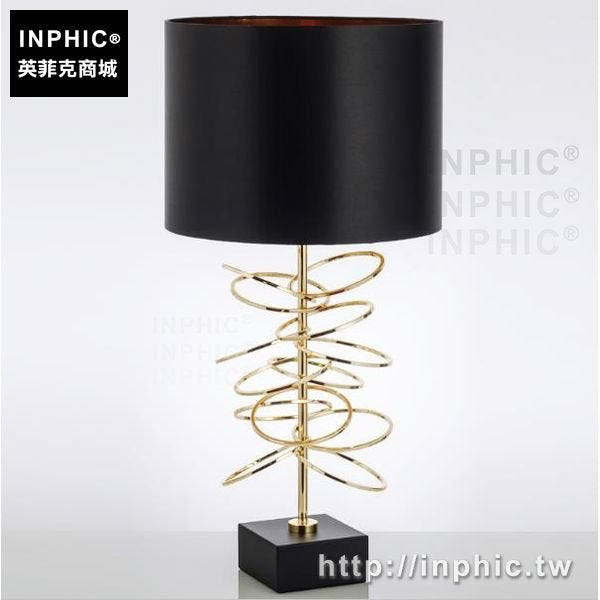 INPHIC-現代簡約檯燈擺件燈具黑色書房美式家居大理石