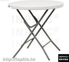 INPHIC-折疊圓桌 折疊桌椅餐桌茶臺學習桌家用圓桌