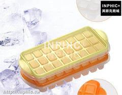 INPHIC-冰塊模具製冰器棒冰棍雪糕模具冰格製冰盒冰袋冰格盒製冰盒冰塊模-24粒帶蓋