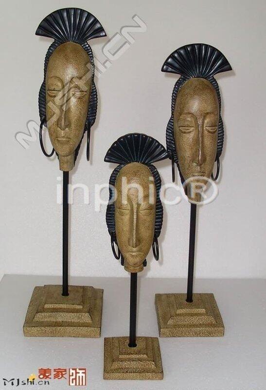 INPHIC-歐式田園裝飾擺飾傢俱飾品臉譜