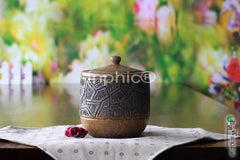 INPHIC-陶瓷餐具 古拙粗曠 鹽罐 糖罐 罐子 瓷罐子 大罐子 罐 茶葉罐