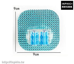 INPHIC-吸盤平板拖把架木地板拖把夾掃把拖把卡座無痕免釘門後掛鉤壁掛架-純色橘色