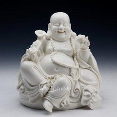 INPHIC-彌勒佛陶瓷佛像笑佛陶瓷佛像托寶彌勒佛