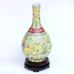 INPHIC-ZF-B053 景德鎮 陶瓷 青花手繪花鳥花瓶 工藝擺飾 裝飾 明清復古