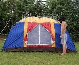 INPHIC-露營者8人戶外露營休閒帳篷