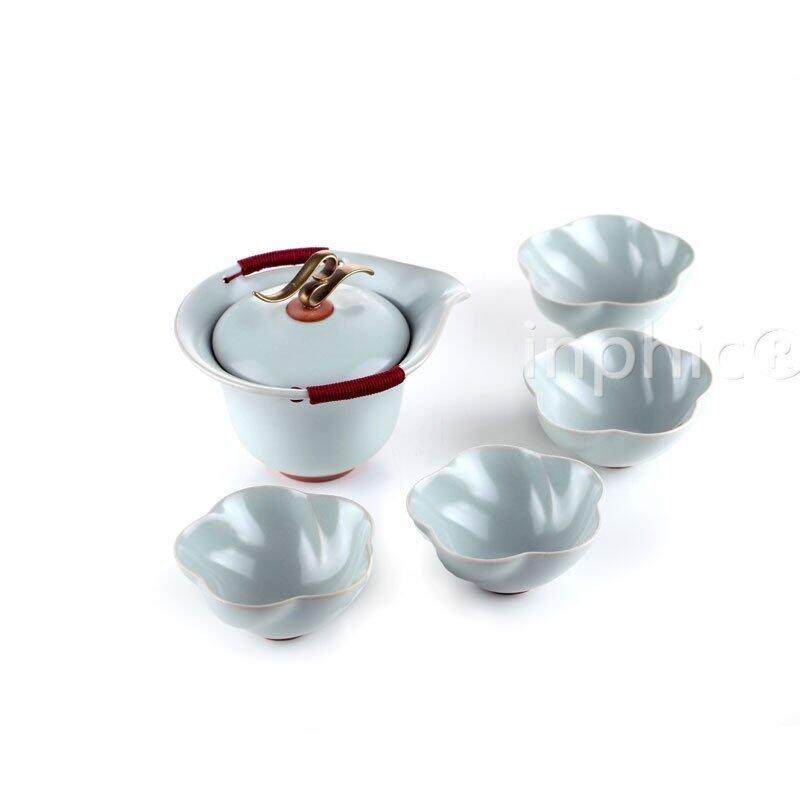 INPHIC-衡連 汝窯 汝瓷 金鳳 蓋碗 陶瓷 茶具 禮品