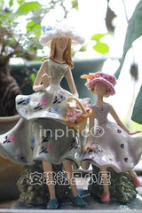 INPHIC-母親節 母女情深 陶瓷擺設擺飾一對