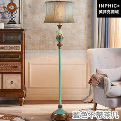INPHIC-床頭書房美式簡約落地燈臥室檯燈客廳歐式帶茶幾