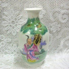 INPHIC-家居裝飾 景德鎮陶瓷器工藝品 藝術瓷 手繪花瓶花器 長媚羅漢