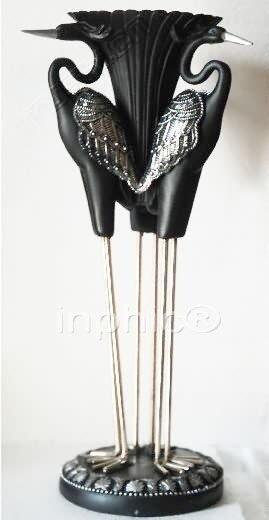 INPHIC-歐式客廳裝飾擺飾傢俱飾品泰國田園家居三鶴燭臺