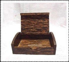 INPHIC-東南亞風格異國風情進口工藝品泰國風情泰國木雕木質名片盒