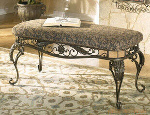 INPHIC-鐵藝床尾凳 鐵藝凳子 鐵藝椅 換鞋凳 矮凳 床尾凳