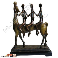 INPHIC-歐式客廳裝飾擺飾傢俱東南亞家居飾品騎馬