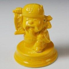 INPHIC-車用香水座彌勒笑佛案桌擺飾  步步高升