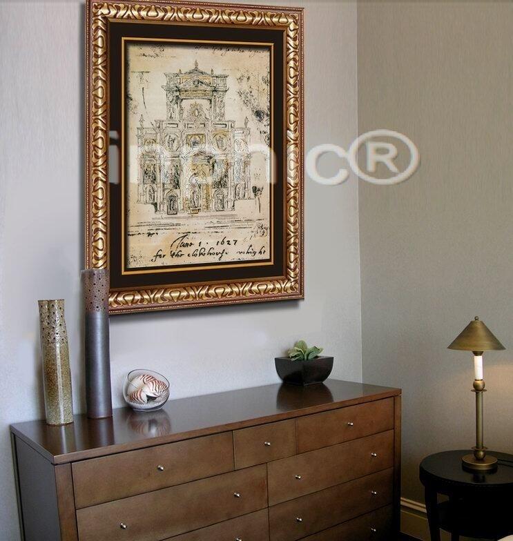 INPHIC-歐式古典臥室餐廳美克美家無框裝飾畫客廳現代有框畫