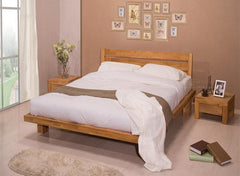 INPHIC-外銷歐洲田園環保橡木1.5米雙人床月