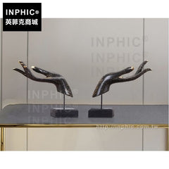 INPHIC-泰國木雕招財手裝飾品木質工藝東南亞佛手桌面擺飾