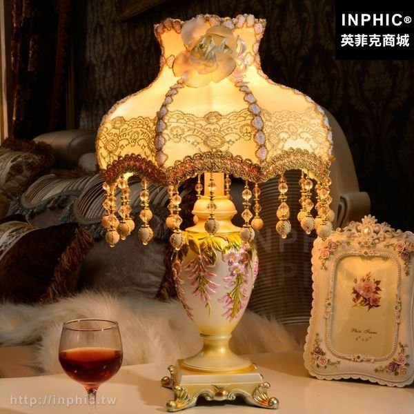 INPHIC-臥室田園床頭燈裝飾歐式檯燈