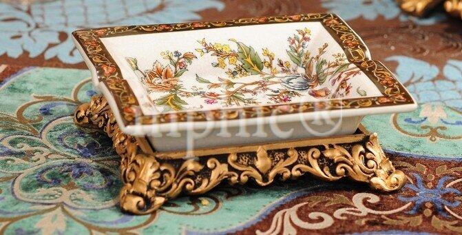 INPHIC-歐式陶瓷大煙灰菸灰缸 創意復古煙灰菸灰缸大款 奢華家居KTV擺設