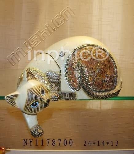 INPHIC-歐式田園裝飾擺飾東南亞風情傢俱飾品動物裝飾貓