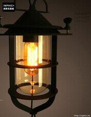 INPHIC- 工業風格復古吊燈美式創意咖啡館酒吧吧臺鍋蓋鳥籠單頭吊燈-H款