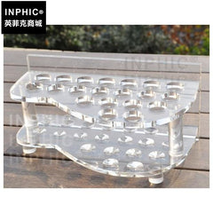 INPHIC-鋼琴試管架雞尾酒試管杯用品酒具調酒師酒架酒吧試管架12孔