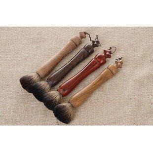 INPHIC-名貴貉毛養壺筆 清潔茶筆刷 綠檀紅檀黑檀雞翅木養壺筆