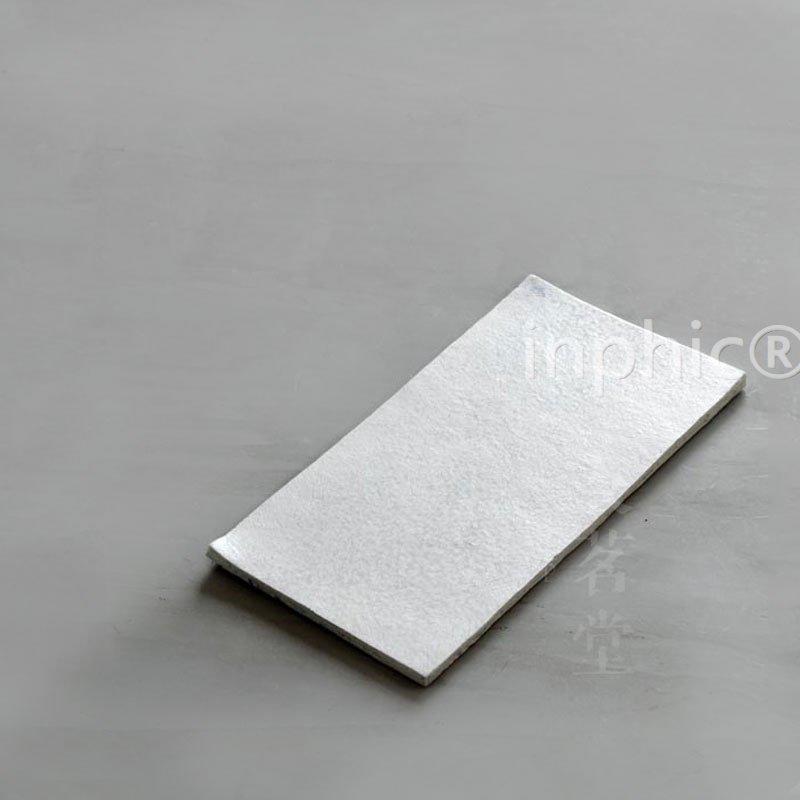 INPHIC-日本 陶藝家 白釉 長方 陶盤 陶板 餐桌佈置 手工 茶點盤