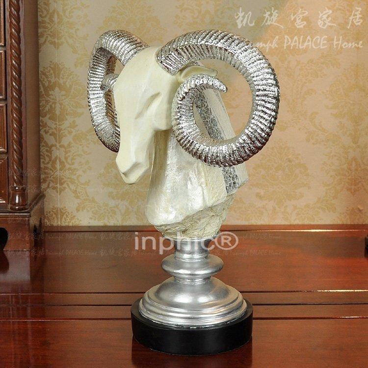 INPHIC-招財貼貝羚羊擺件貝殼裝飾品歐式擺件 客廳擺設