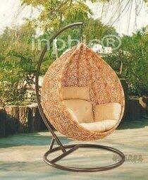 INPHIC-韓式豪華鞦韆單人鞦韆鐵藝千秋 鐵藝鞦韆 鐵藝家居