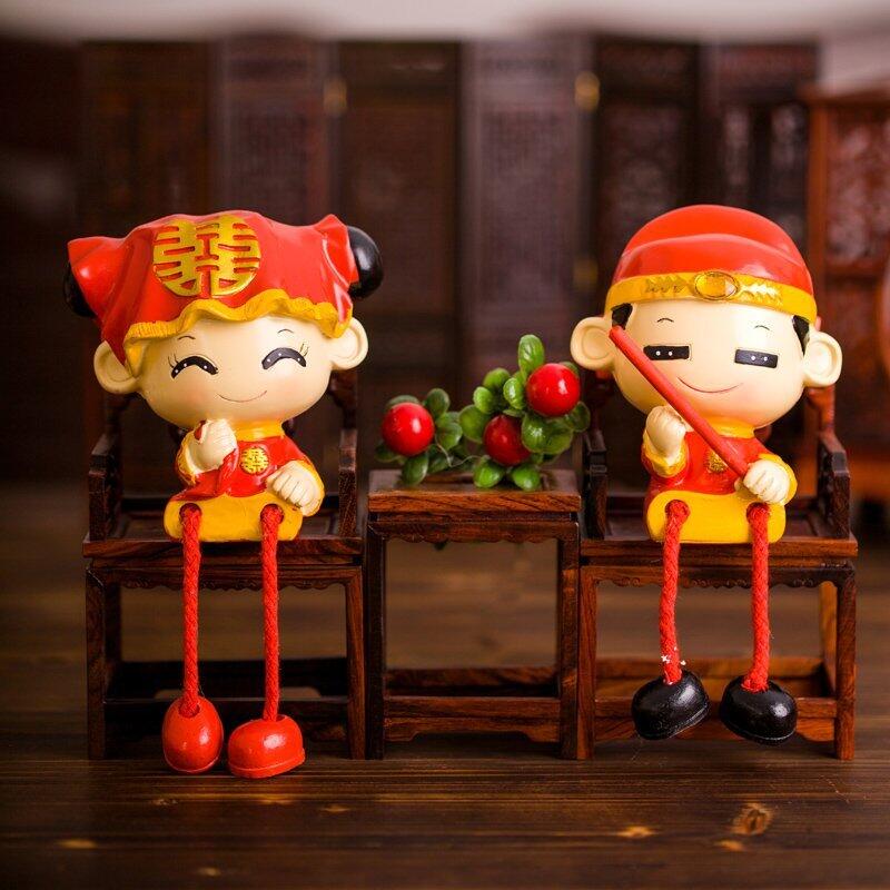INPHIC-婚房擺件 時尚家居飾品 樹脂工藝品 新吊腳娃娃