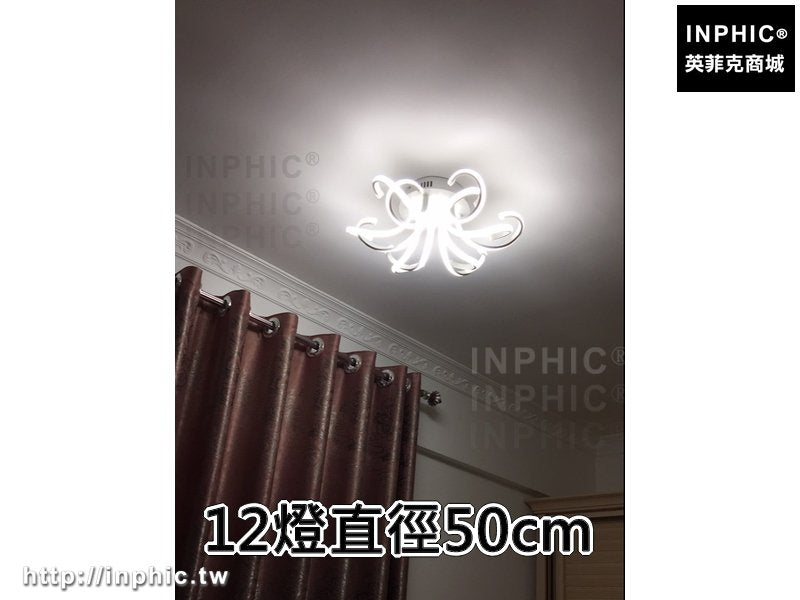 INPHIC-臥室燈具 led圓形現代客廳燈簡約吸頂燈-12燈直徑50cm