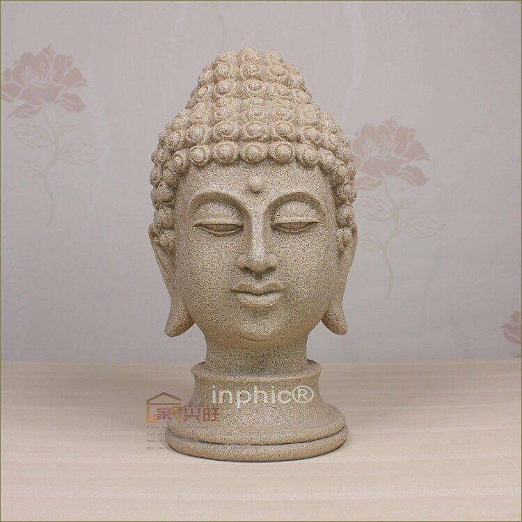 INPHIC-佛頭擺飾家居飾品佛像擺飾創意裝擺設樹脂開光人物後現代客廳