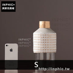 INPHIC-餐桌家居北歐水泥客廳裝飾品插花花器玻璃花瓶擺件-S