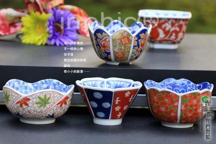 INPHIC-陶瓷餐具5入異形料理碗 精美禮盒 日本碗