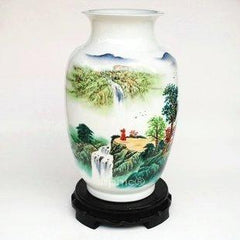 INPHIC-ZF-A027 景德鎮粉彩 手繪陶瓷 幽谷鳴泉 收藏工藝品