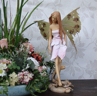 INPHIC-歐式田園 裙子花仙子 天使 高貴典雅樹脂擺飾擺設 裝飾品