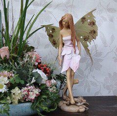 INPHIC-歐式田園 裙子花仙子 天使 高貴典雅樹脂擺飾擺設 裝飾品