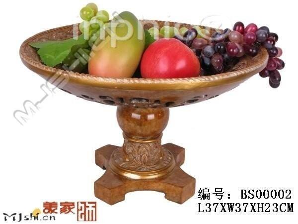 INPHIC-歐式田園復古風情果盤創意擺飾大象水果盤