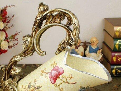 INPHIC-歐式宮廷復古紅酒架 古典樹脂田園酒托時尚酒具裝飾擺件