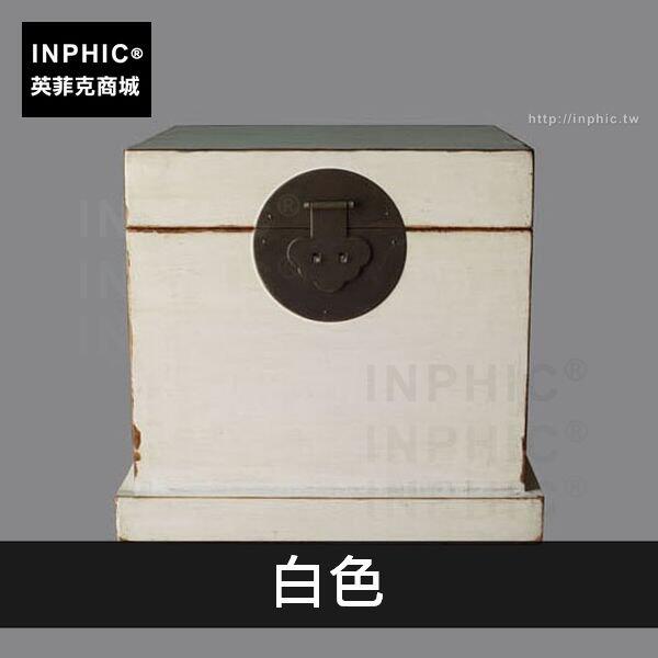 INPHIC-創意居家松木簡約茶幾沙發中式-白色