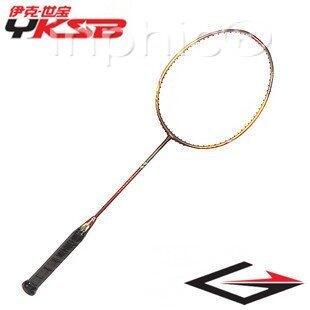 INPHIC-羽毛球拍 6556烈焰全CARBON羽拍 32磅套餐