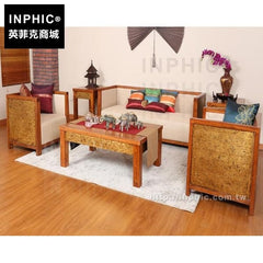 INPHIC-整裝套裝泰式泰國客廳沙發六件套成套傢俱東南亞