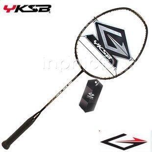 INPHIC-羽毛拍6527高檔羽毛球拍螺旋式奈米全CARBON羽拍